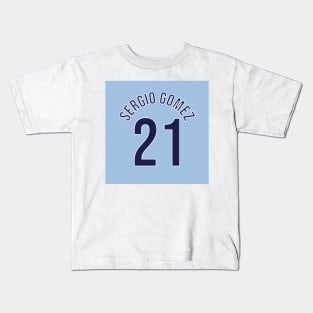 Sergio Gomez 21 Home Kit - 22/23 Season Kids T-Shirt